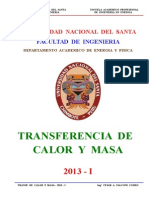 Transf. Calor y Masa - Sesion #3 - 2013 - I