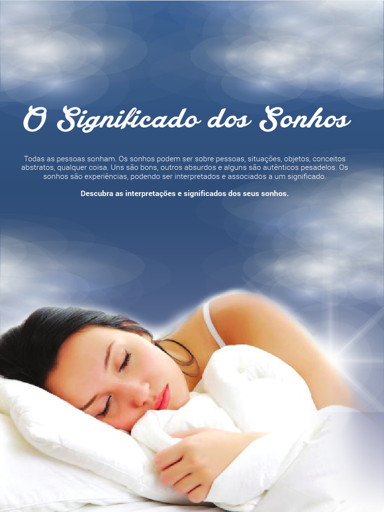 Significados dos Sonhos de A a Z | PDF | Sonho | Amizade