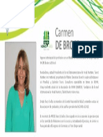 Perfil Broce Carmen - Nómina Verde 2015