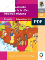 Dgei (Juegos y Materiales Educativos de La Niñez Indígena y Migrante) - Preescolar - Guia Del Docente