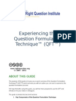 Experiencing The Question Formulation Technique™ (QFT™) : About This Guide