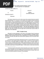 Ajamu v. Douglas County Correctional Center - Document No. 5