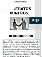 Contratos Mineros