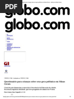 G1 - Questionário para crianças sobre sexo gera polêmica em Minas Gerais - notícias em Minas Gerais.pdf