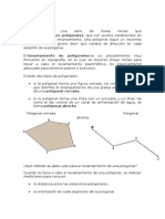 Levantamiento de poligonales con brújula y sus aplicaciones topográficas