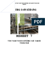 Huong Dan Dung M Sheet