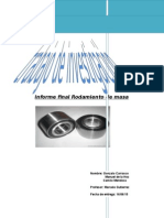 Informe Final Rodamiento de Masa