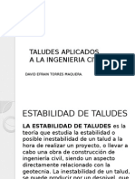 Taludes Aplicados A La Ingenieria Civil