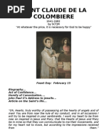 Saint Claude de La Colombiere Booklet