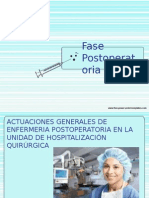 Fase Post Operator i A