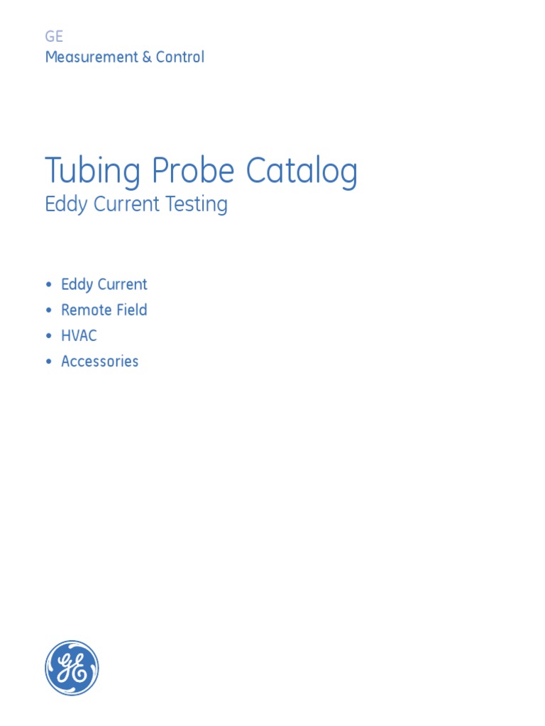 GEIT-50050EN Probe Tubing Catalog Lo | PDF | Nondestructive Testing ...