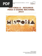 Resumos História - Exame Nacional 2015