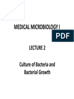 Medical Microbiology I - Lecture2