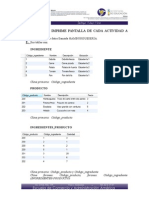 Práctica IV. Mysql. Resolver Hamburguesería