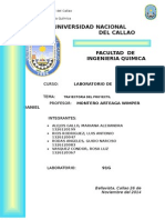 Informe de Labo de Fisica Trayectoria Del Proyectil