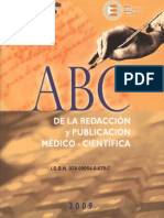 ABC de la redaccion y publicacion medico cientifica