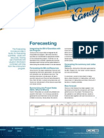 Forecasting: Integrating The Bill of Quantities With The Program