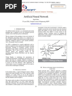 Artificial Neural Network: ISSN:2320-0790