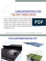 Harga Meja Pingpong 1 Set, Meja Pimpong Murah, Harga Meja Pingpong Di Bandung, +62.857.4960.6636