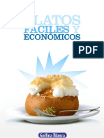 Recetario Platos Fáciles y Económicos