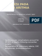 Anestesi Pada Pasien Aritmia