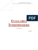 Evaluarea Intreprinderii Note Curs Partea i (1)