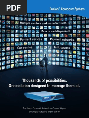 Fusion Forecourt System Point Of Sale Retail
