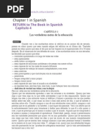 Spanish Translation of "THE BIG PICTURE" Dennis Littky Book Chapter 1 Una Verdad Irrefutable