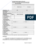 Dsag Recruit 2015 Appli Form