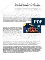 Por Que Voc? Pode Ficar Na Linha 48 Horas para Ter Um Playstation 3h O Marketing de Psicologia Est? A Funcionar...