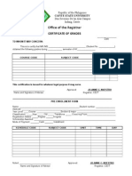 CEIT Pre Registration (CvSU)