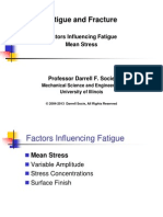 Fatigue Factors
