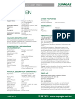 Msds Nitrogen