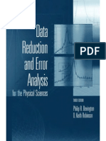 Data Reduction and Error Analysis