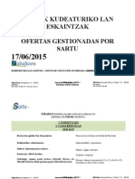 Ekainak 17 Sartuko Eskaintzak/ Ofertas Sartu 17 de Junio