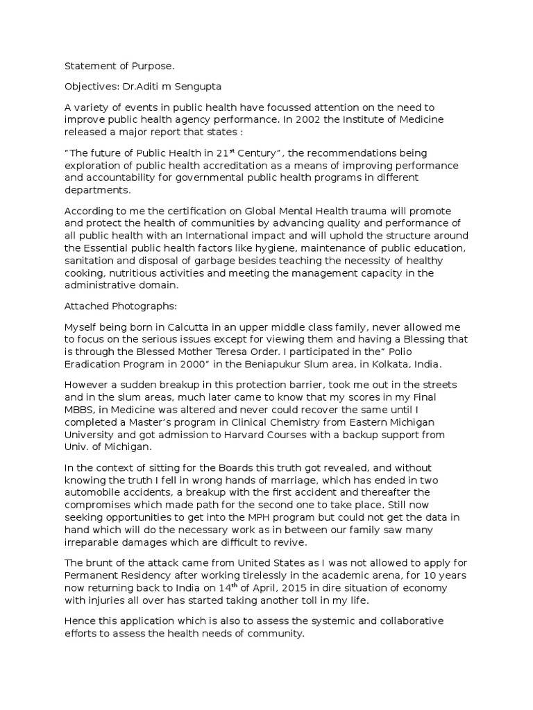 public health personal statement pdf