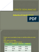 PRIDEVI TREĆE DEKLINACIJE