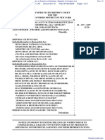 Association of Holocaust Victims For Restitution of Artwork and Masterpieces Et Al v. Republic of Hungary Et Al - Document No. 10