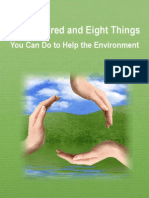 108 Things To Do To Save Environment