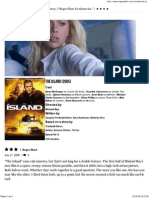 Roger Ebert's Review of Sci-Fi Thriller The Island (2005