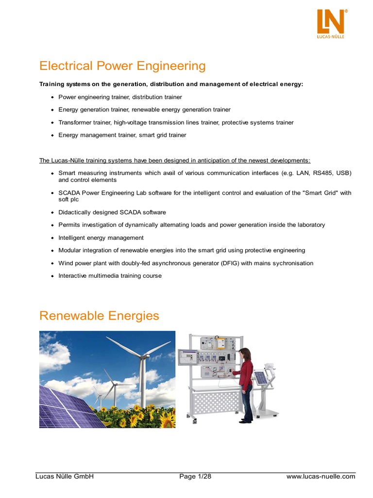 1226 E EWG 1 Wind Power Plants DFIG PDF | PDF | Wind Power | Mains ...