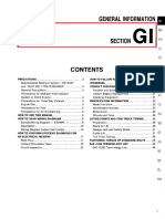 1995 Infiniti G20 Service Manual - General Information