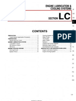 1995 Infiniti G20 Service Manual - Lubrication and Cooling