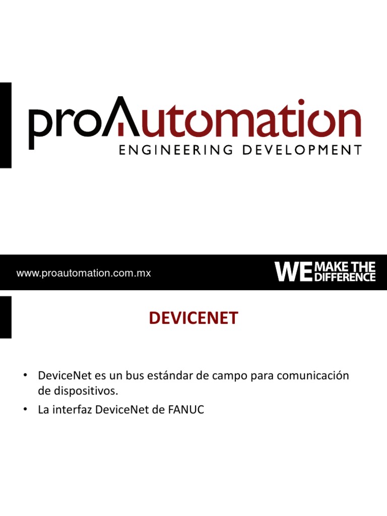 Configuración de DeviceNet en Robots | PDF | Red de computadoras ...