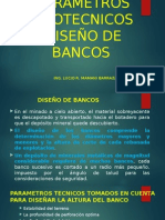 Diseño de Bancos