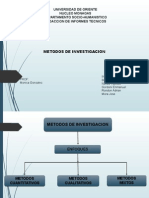 Metodos de Investigacion (Presentacion)