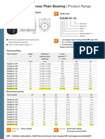 Dry Linear Bearings