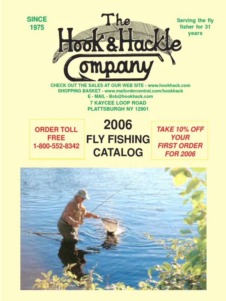 Hook and Hackle - Catalog, PDF, Fishing Rod