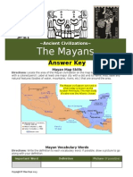 Mayan Answer Key