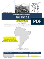 Inca Answer Key